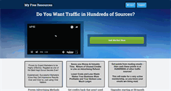 Desktop Screenshot of myfreeresources.com