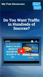 Mobile Screenshot of myfreeresources.com
